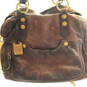 Frye Leather Backpack Purse